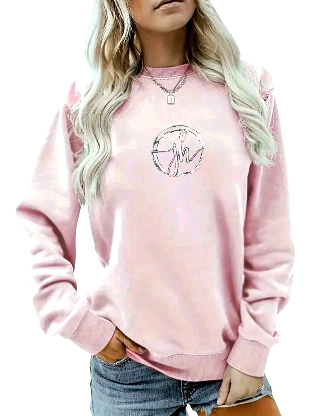 JH Brand Womens Spring Colored Sweatshirt