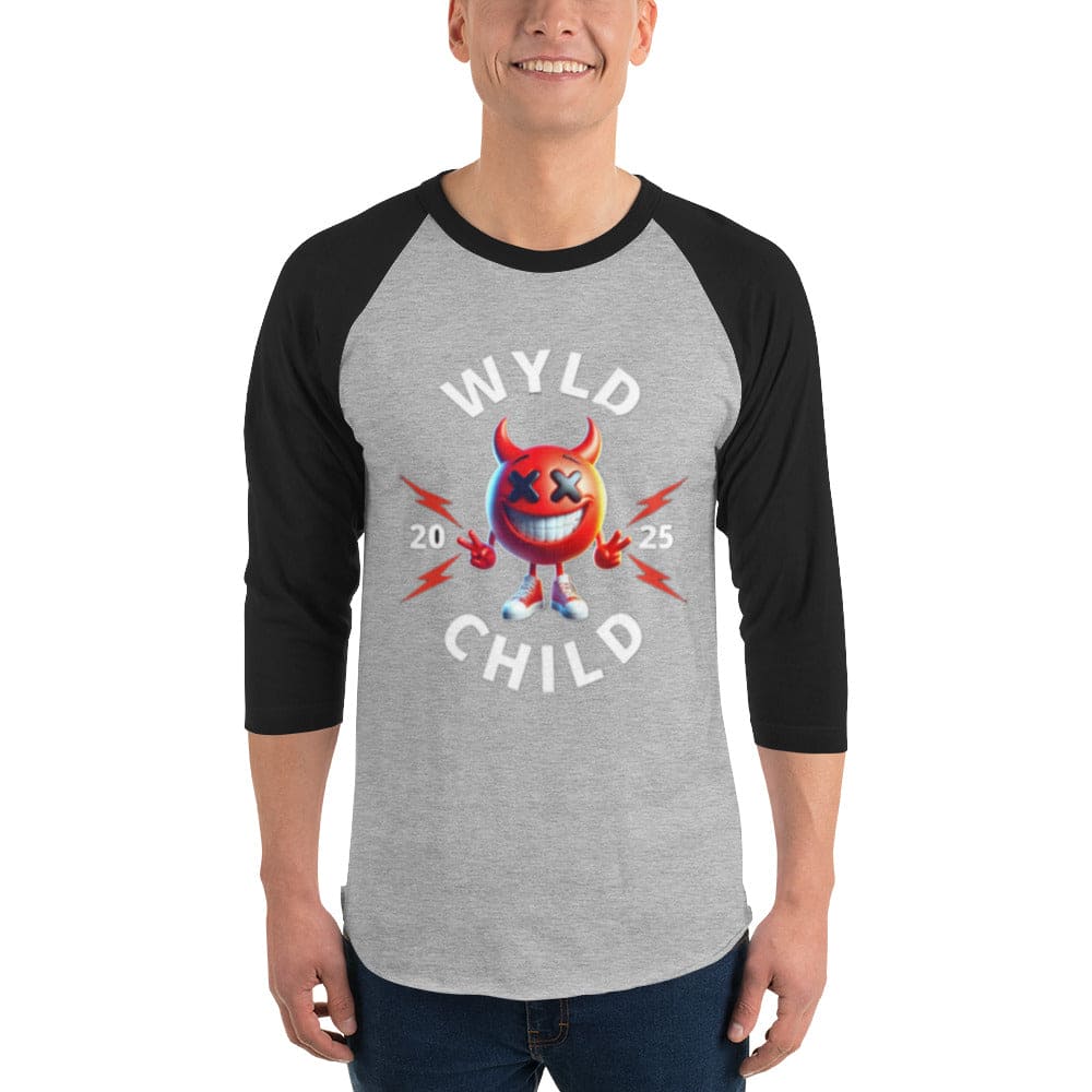 3/4 sleeve raglan shirt