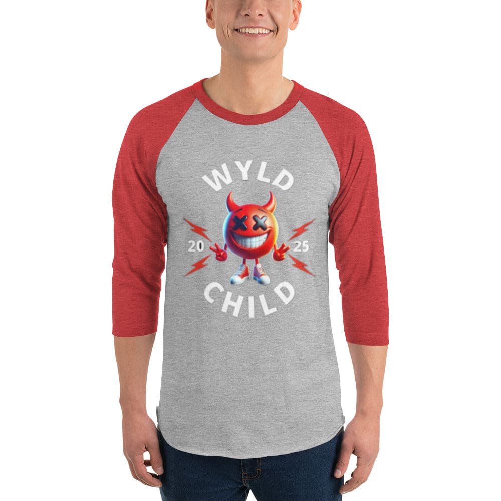 3/4 sleeve raglan shirt